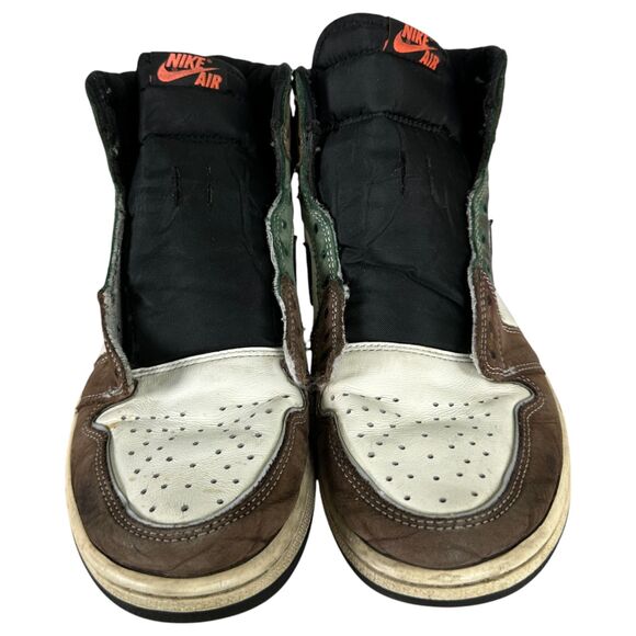 Nike DH3097-001 Air Jordan 1 Craft High Top Sneaker Men's Size 9 - Picture 8 of 10